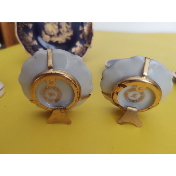 Vintage Limoges Miniature Plates & Pitcher 6 piece Lot - Picture 16 of 16